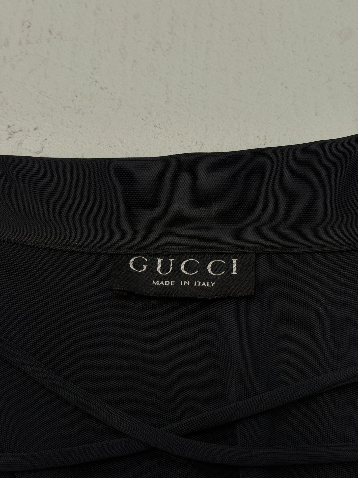 (rare) gucci by tom ford spring summer 1996 lace up tunic