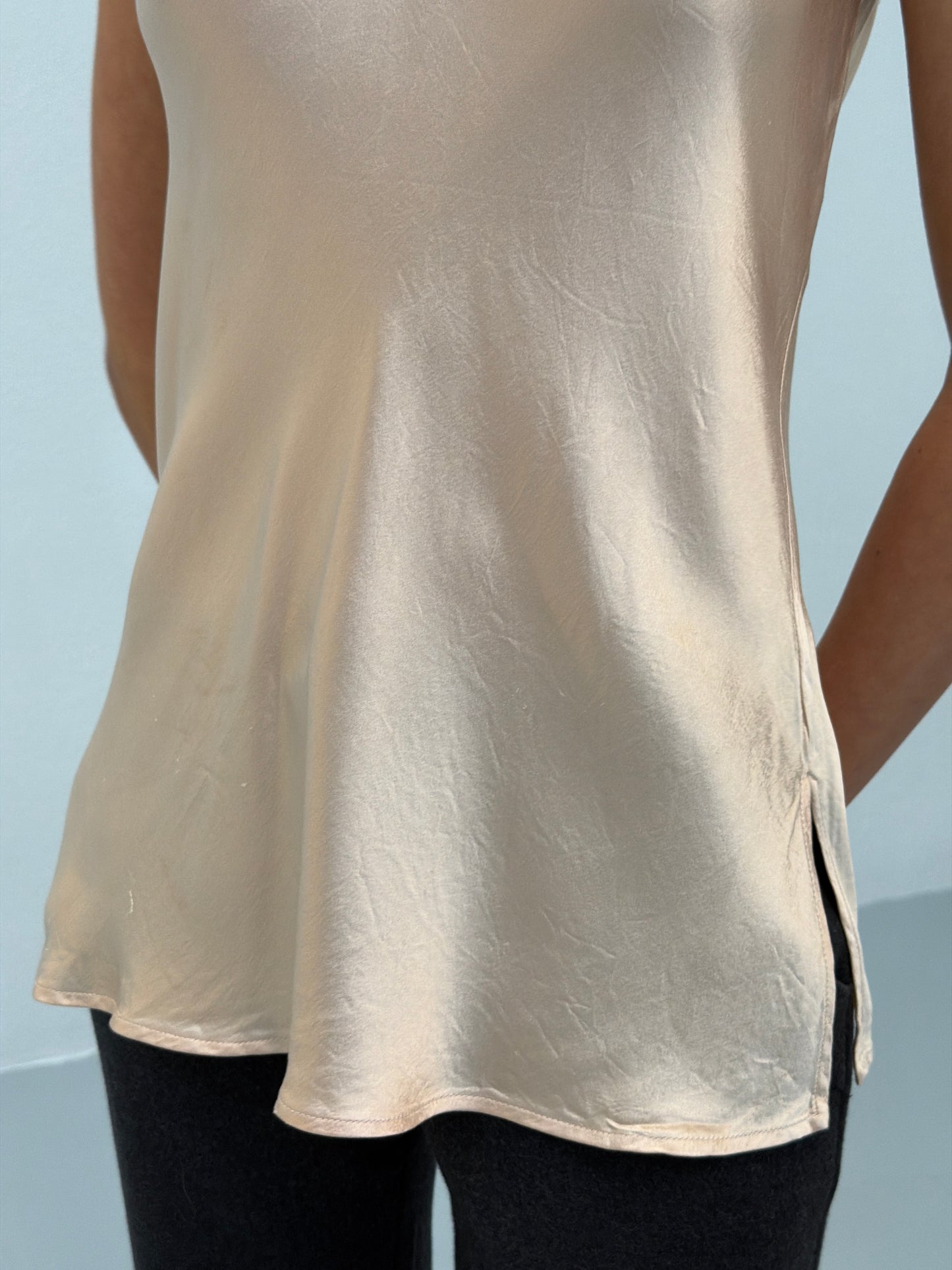gucci fall 1995 silk top