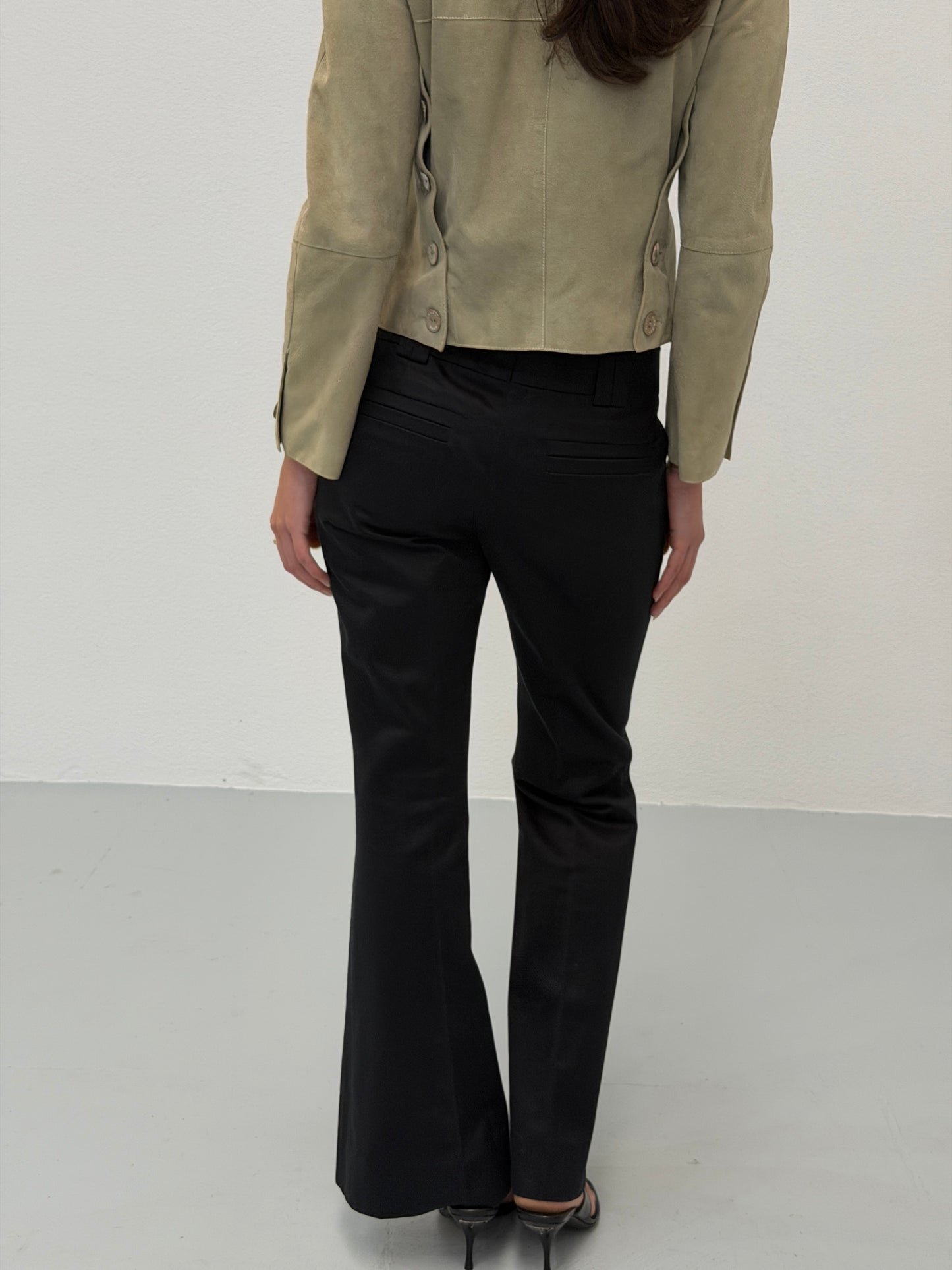 gucci by tom ford spring summer 2003 black trousers