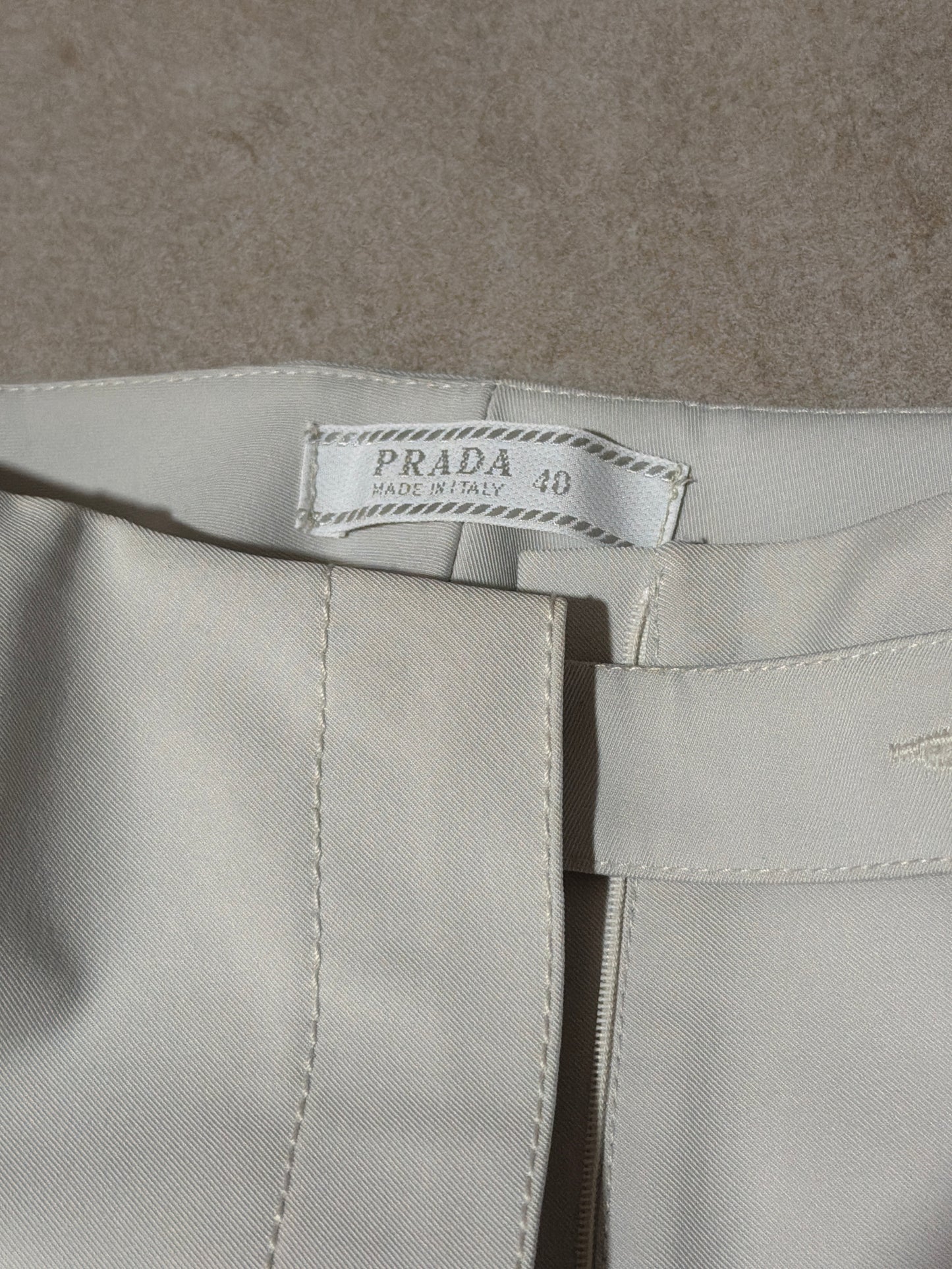 prada fall 1996 straight pants