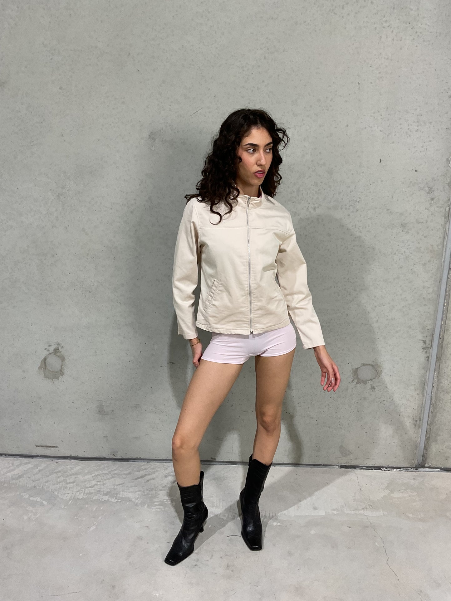 90s cream jacket