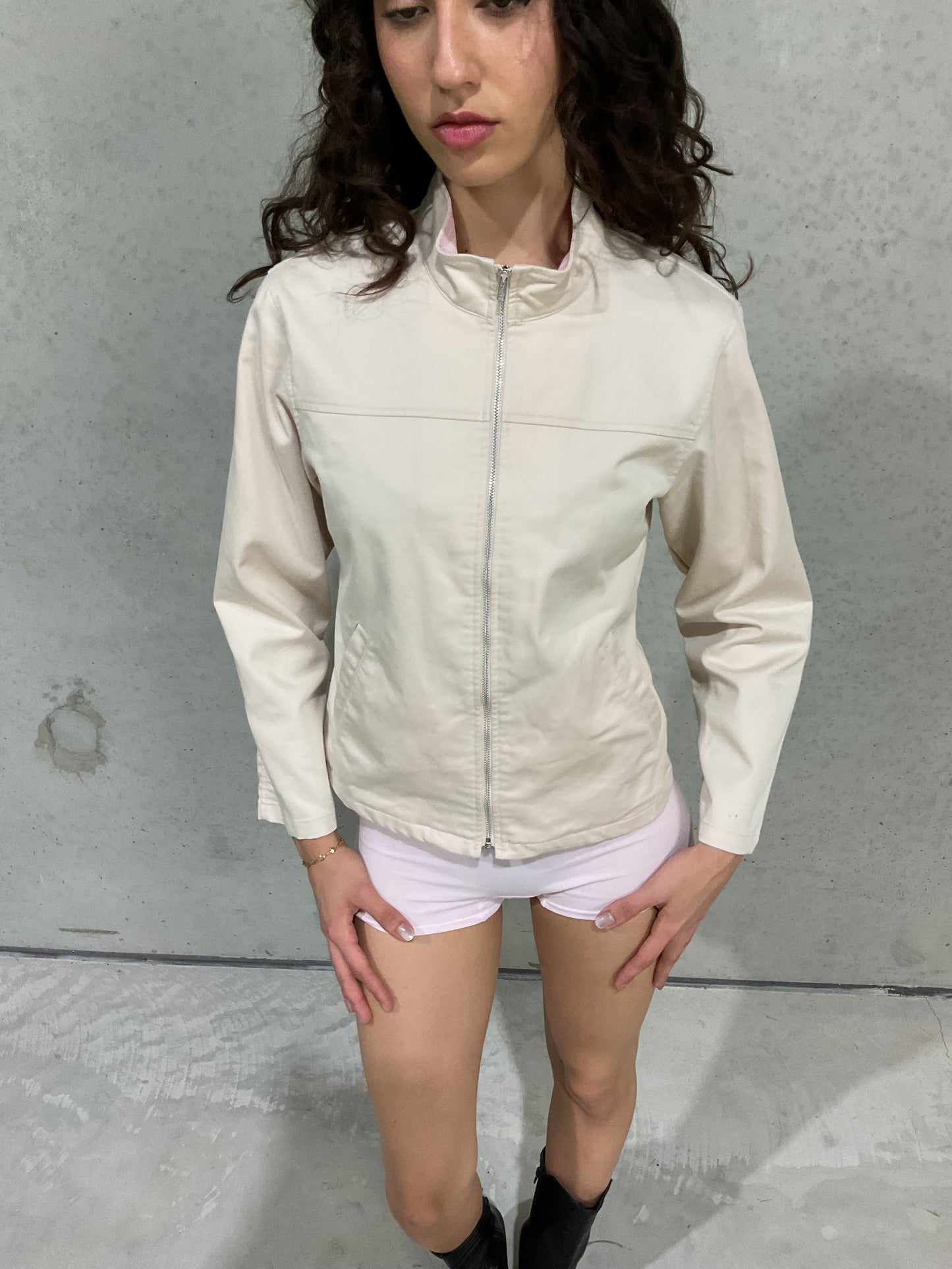 90s cream jacket