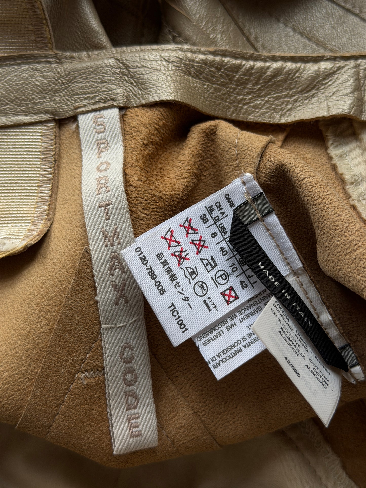 sportmax code by max mara 1990s leather bustier