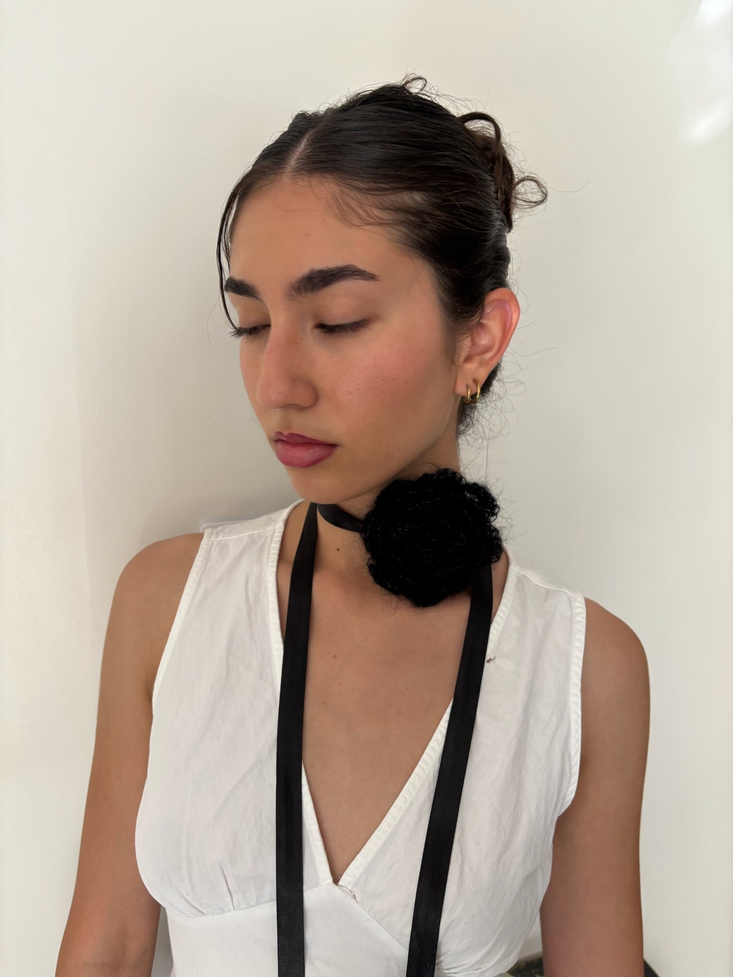 eina rosette belt (black)