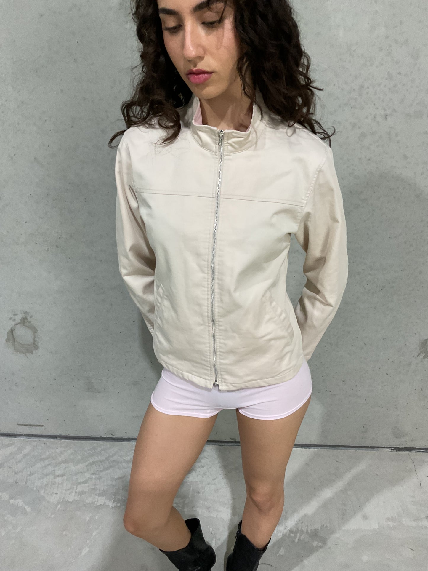 90s cream jacket