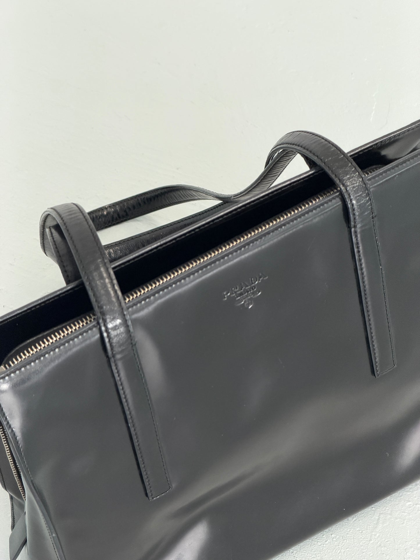 prada 1995 carolyn bessette spazzolato bag