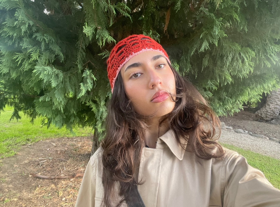 eina sunset cap (orange)