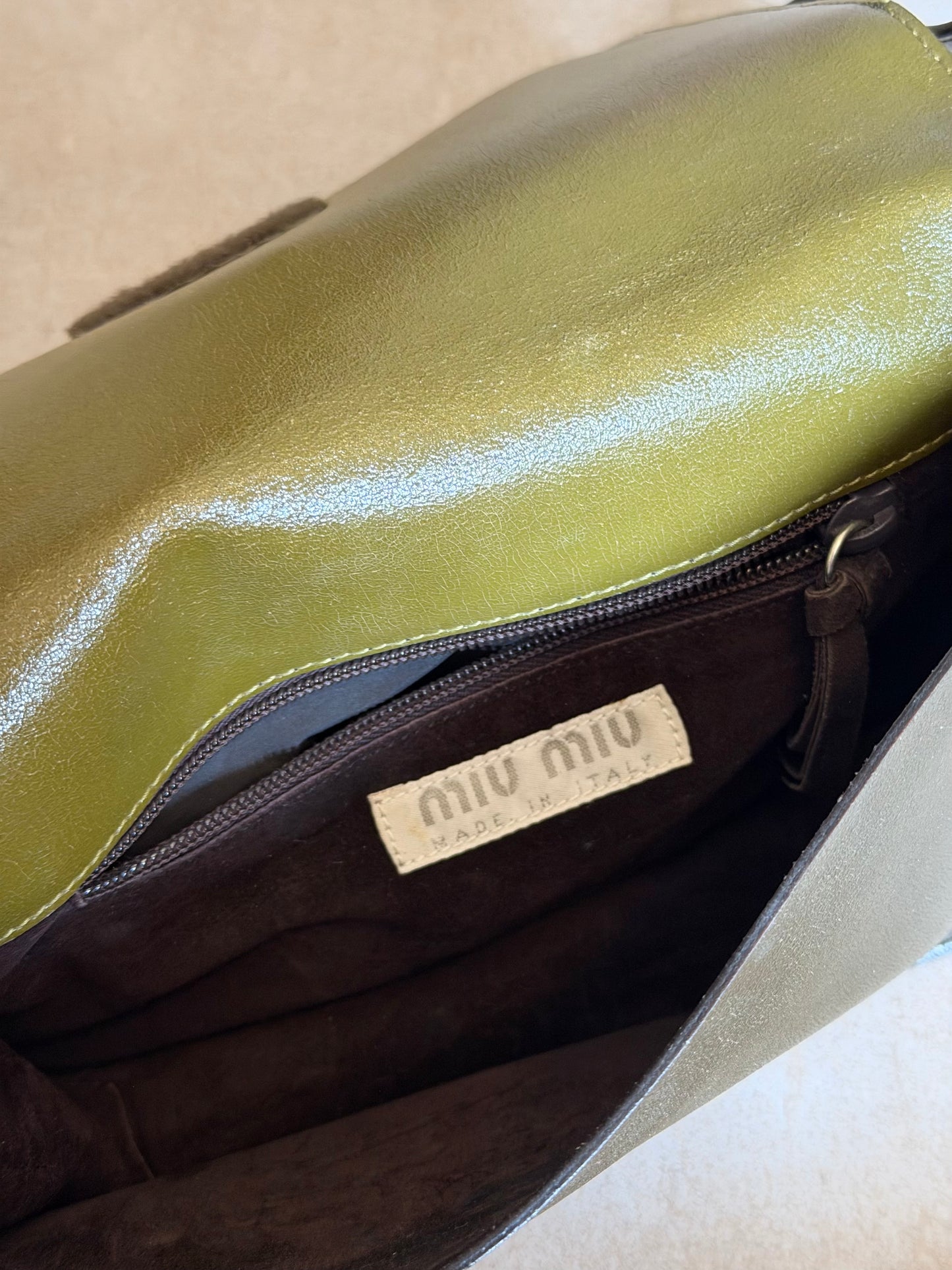 (rare) miu miu fw 1999 butterfly bag