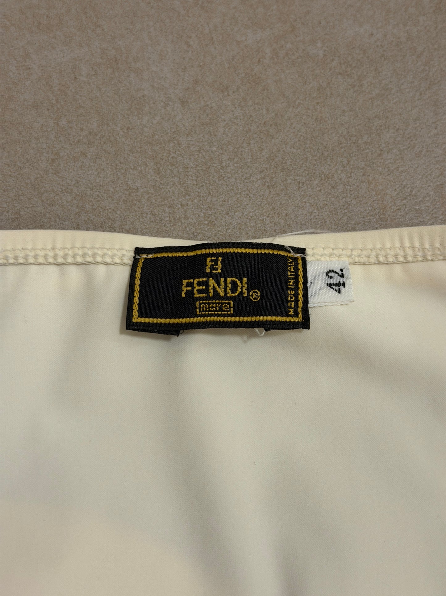 fendi fall 2001 by karl lagerfeld open back dress