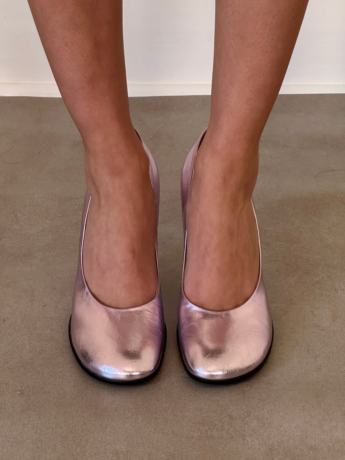 (rare) miu miu ss 1998 runway metallic heels