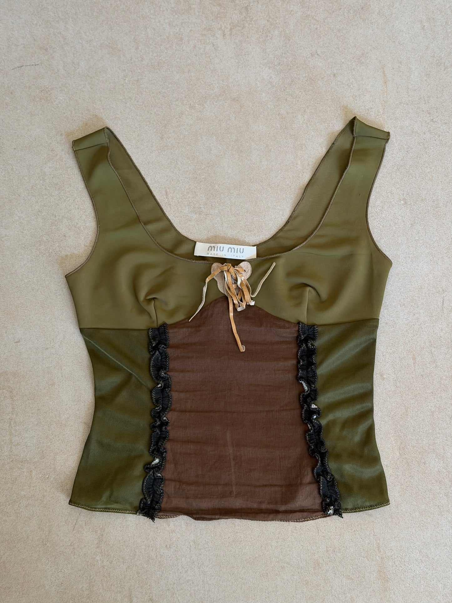 miu miu fall winter 1999 butterfly blouse