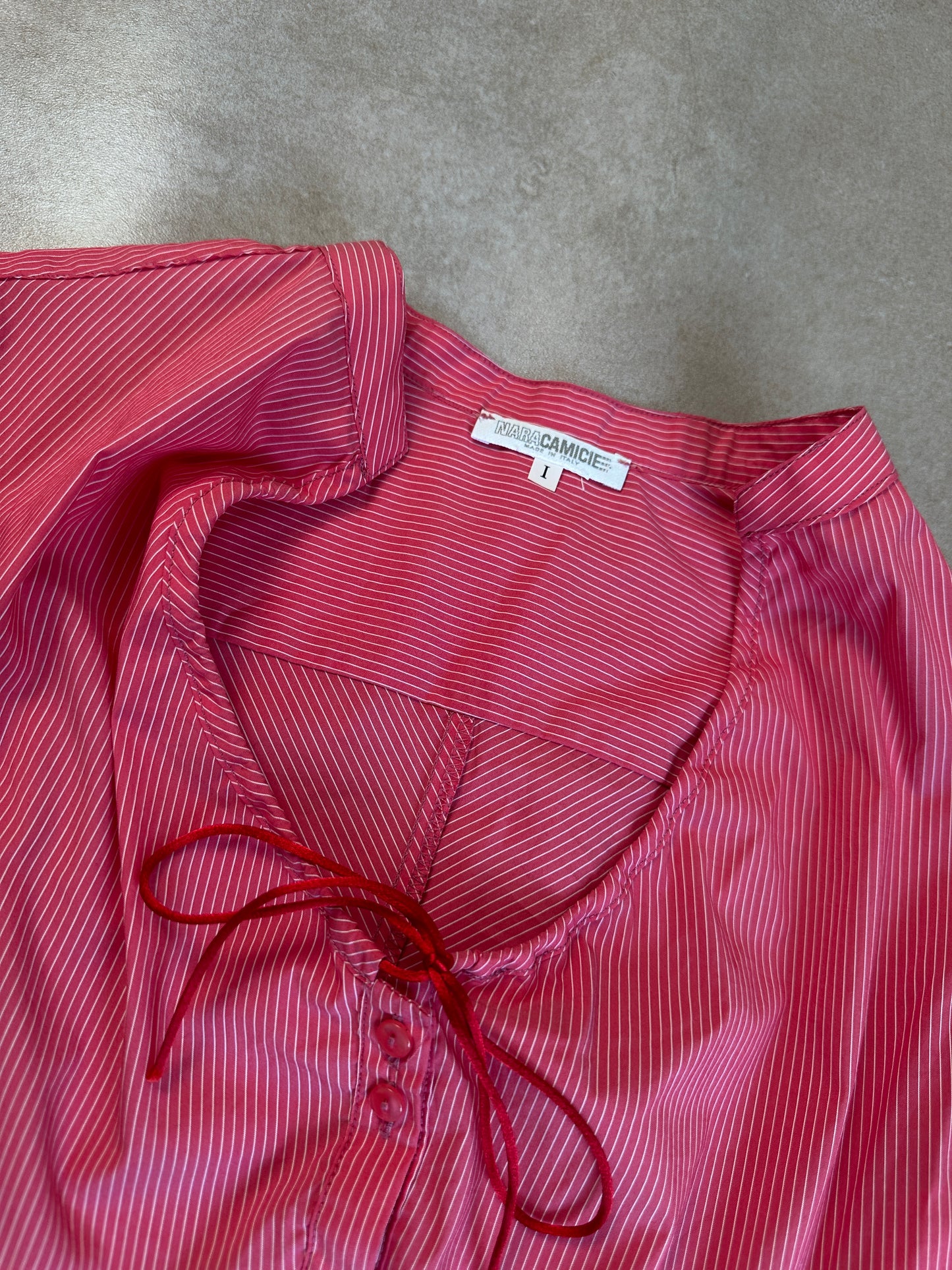90s naracamicie striped blouse