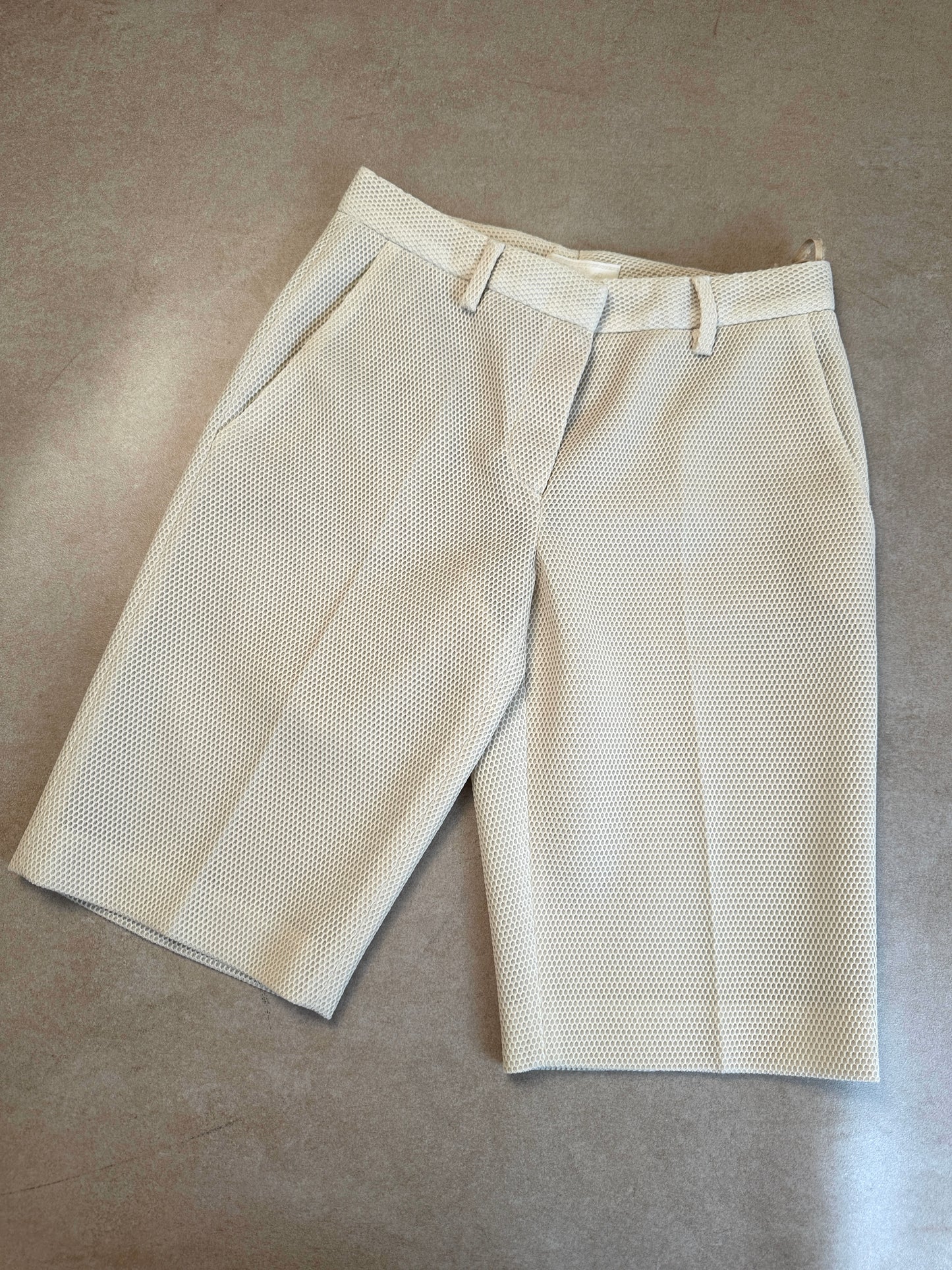 prada ss 1999 mesh capri pants
