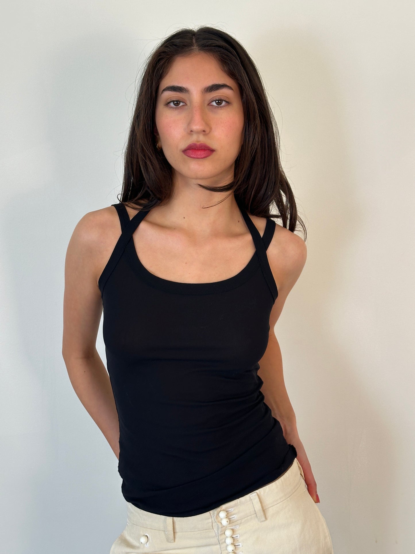 90s jean paul gaultier sheer cami