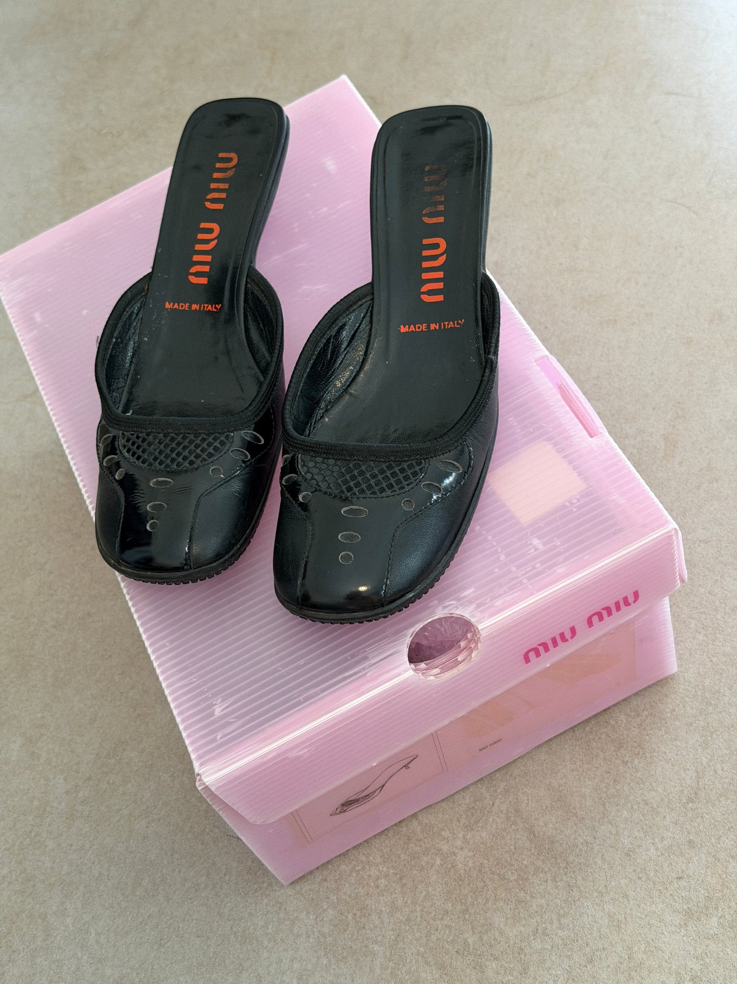 miu miu spring summer 2000 sporty heels