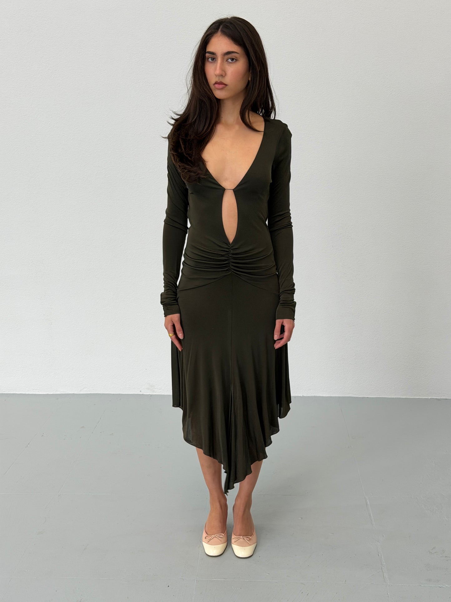 (reserved) gucci fall 2003 keyhole dress
