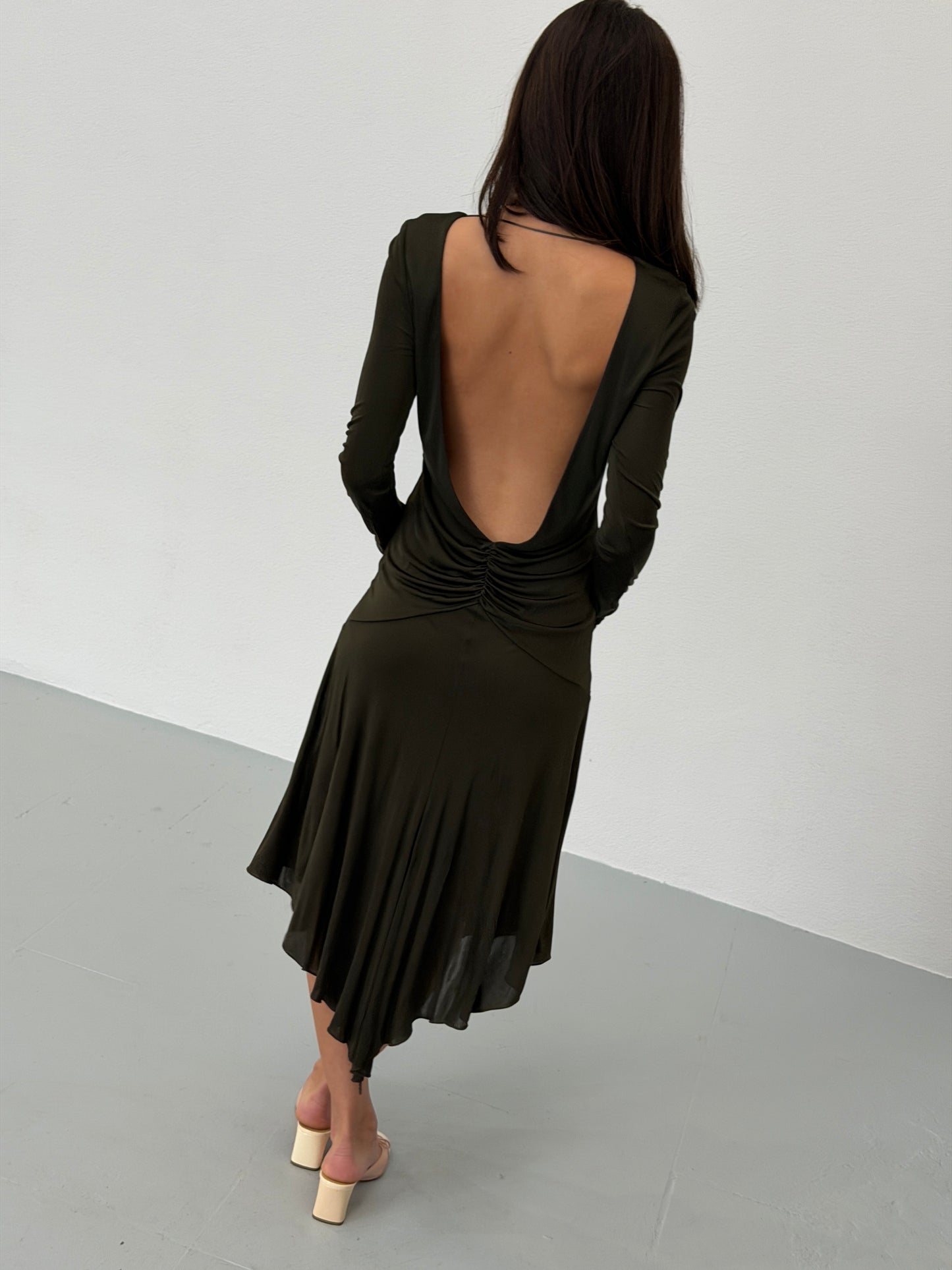 (reserved) gucci fall 2003 keyhole dress