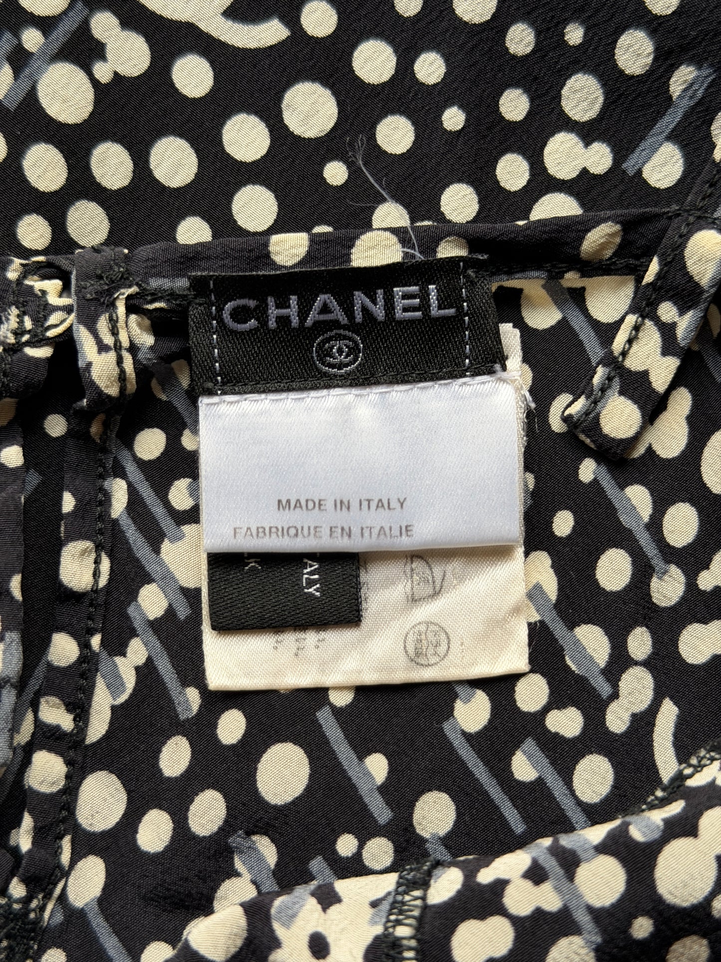 (rare) chanel fall winter 2002 runway beaded camisole