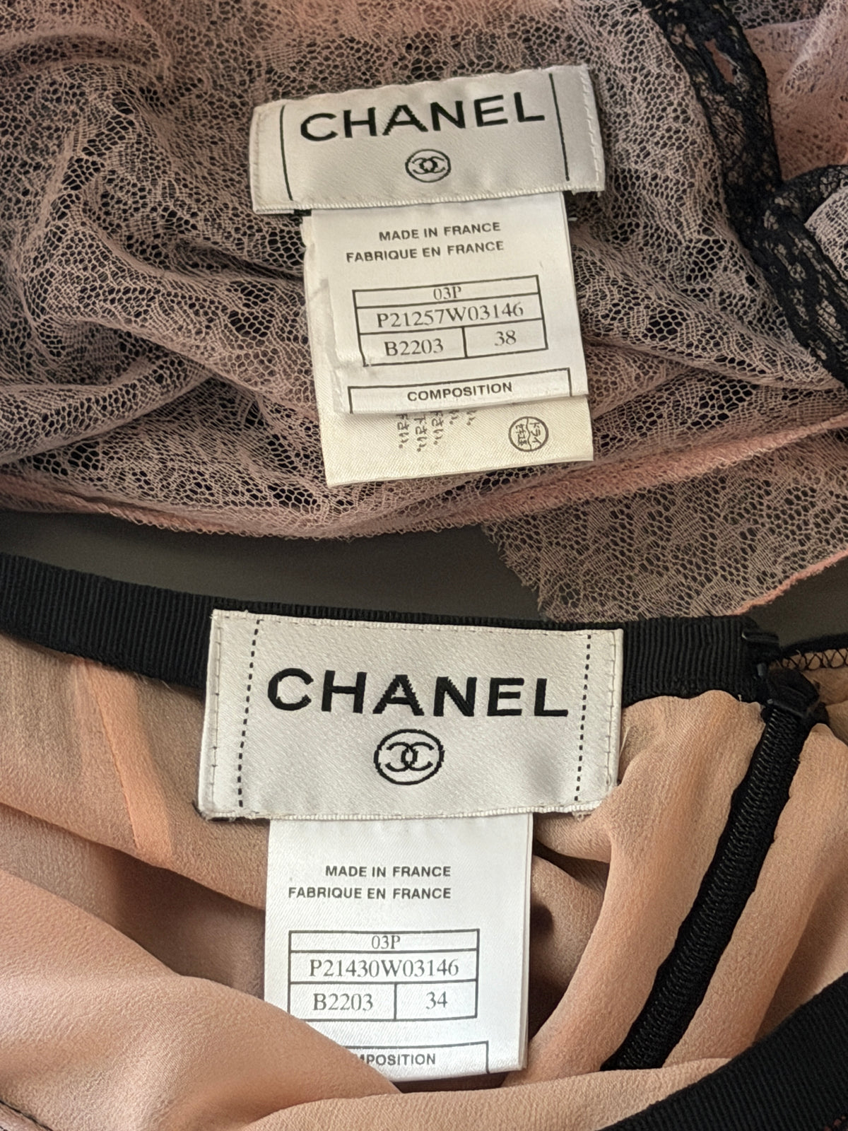 (rare) chanel spring summer 2003 runway camellia set
