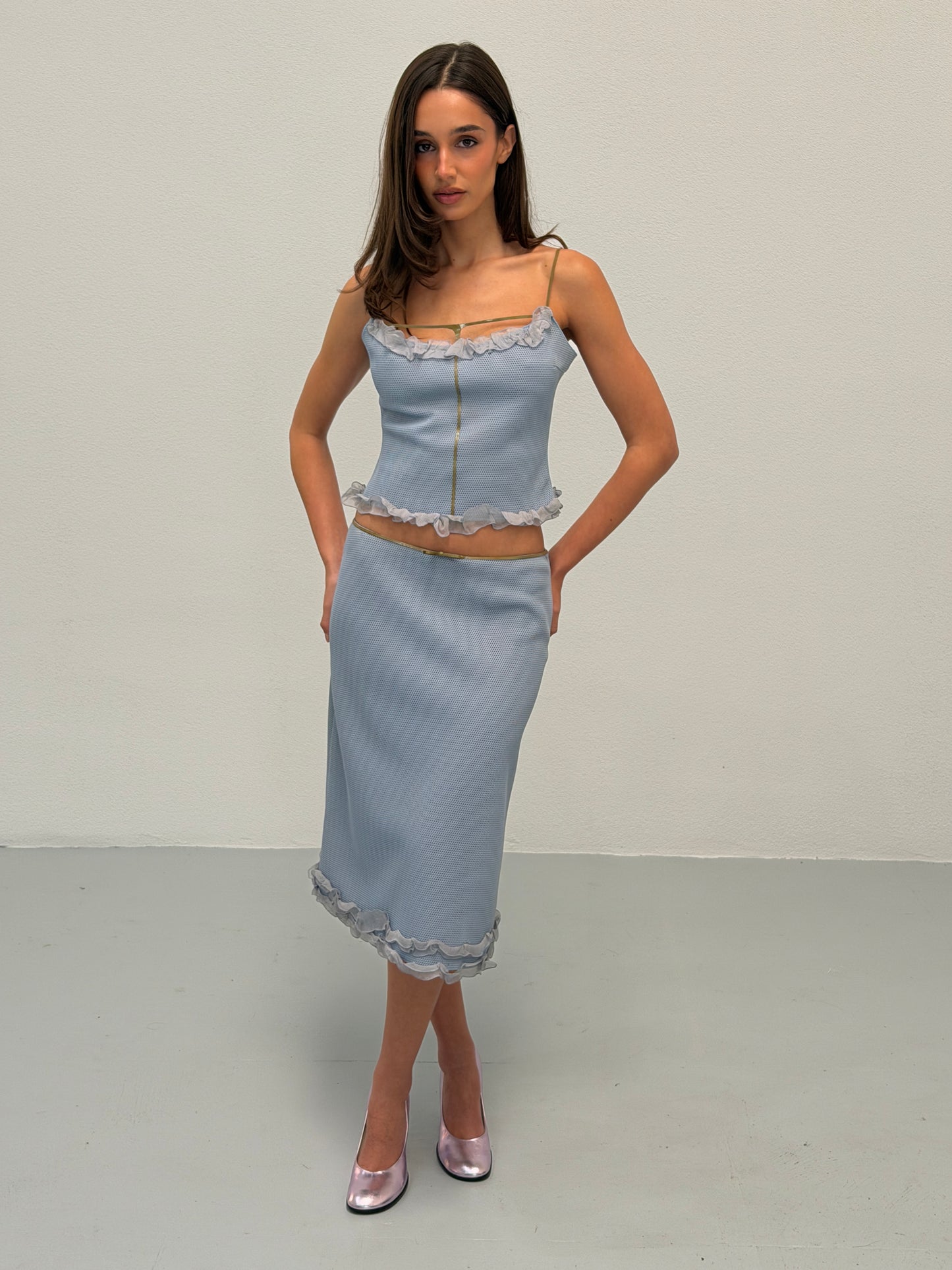 (rare) prada spring summer 2000 two-piece set