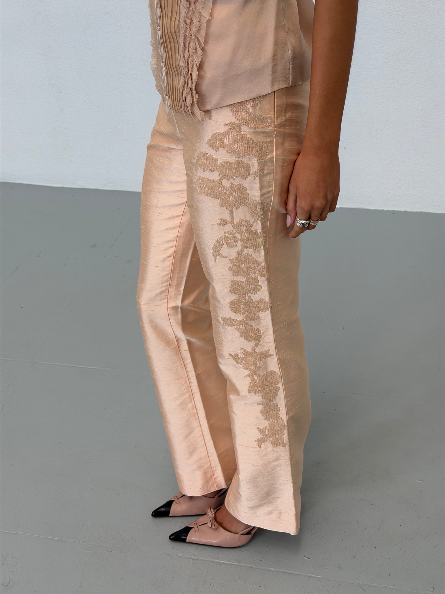 (rare) alberta ferretti blush set