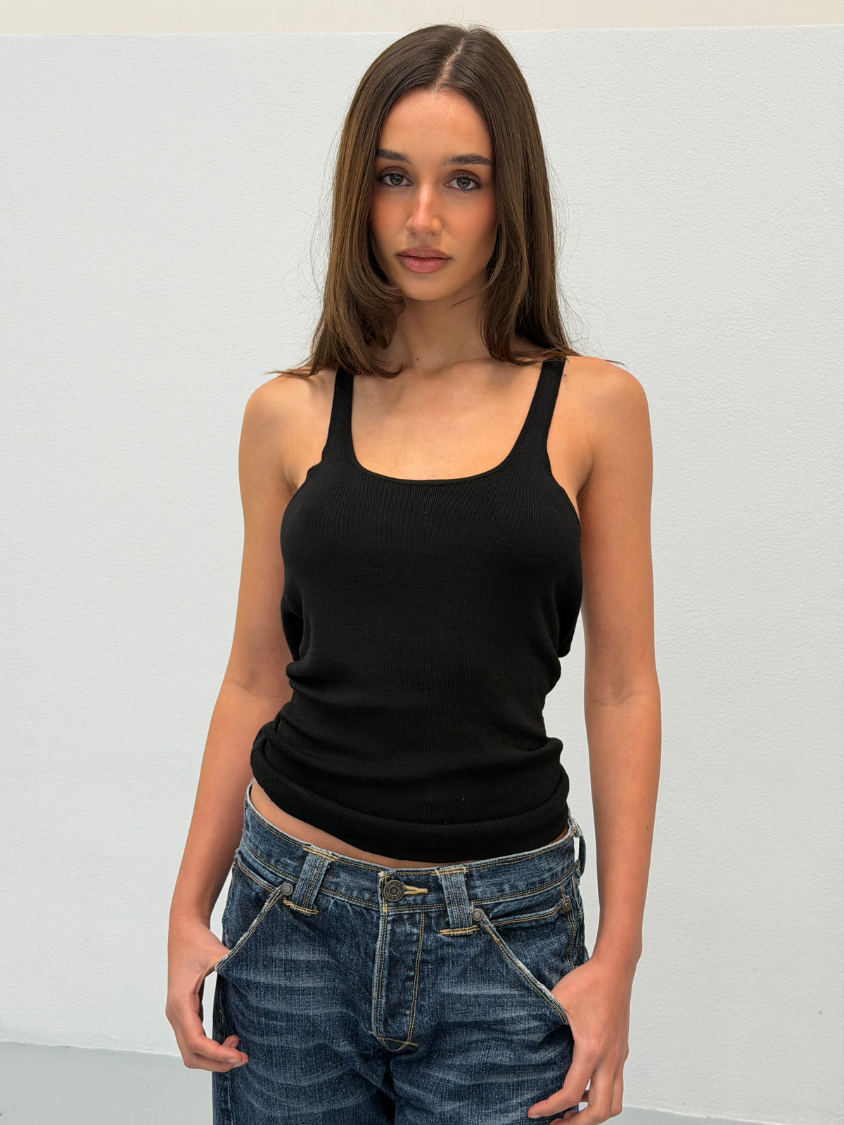 gucci by tom ford 1990s racer back top