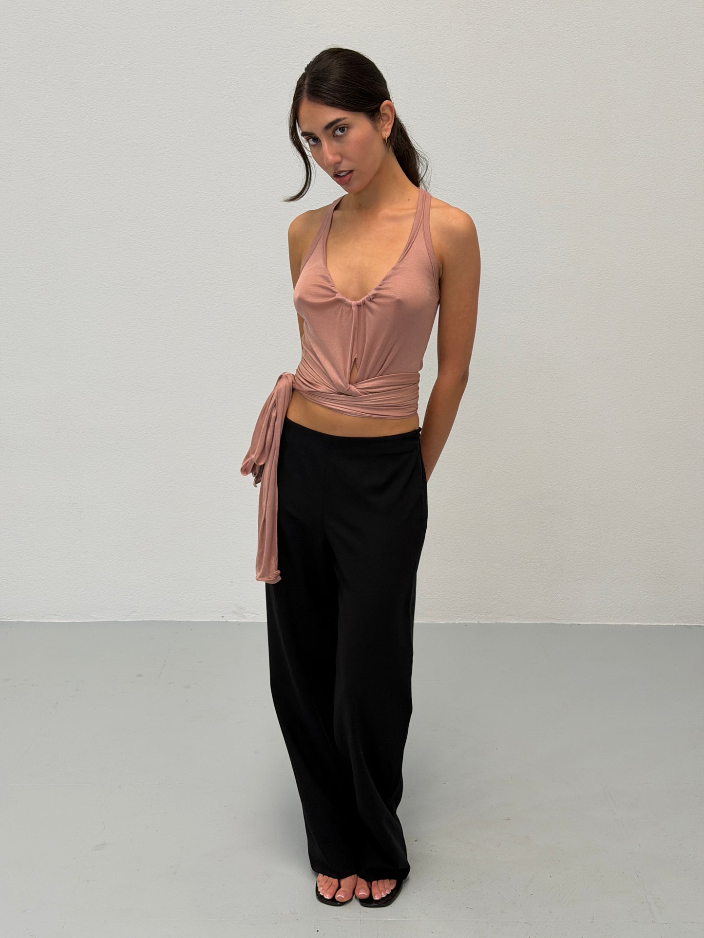 gucci spring summer 2005 runway wrap top