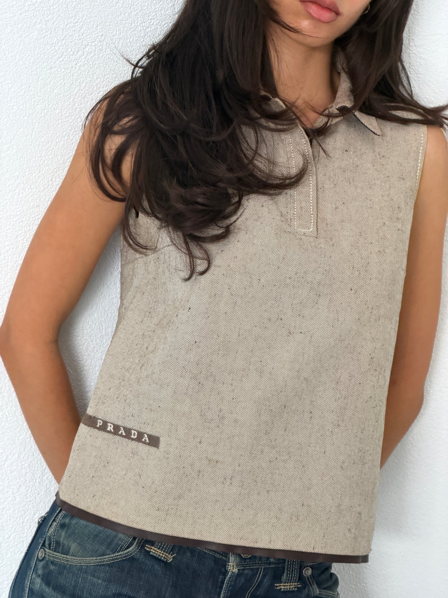 prada spring summer 1999 runway vest