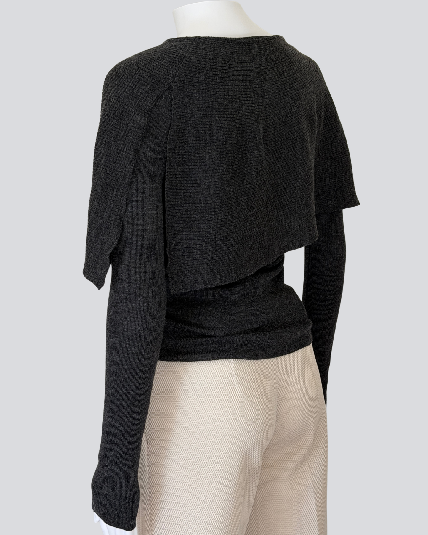 prada 90s layered knit