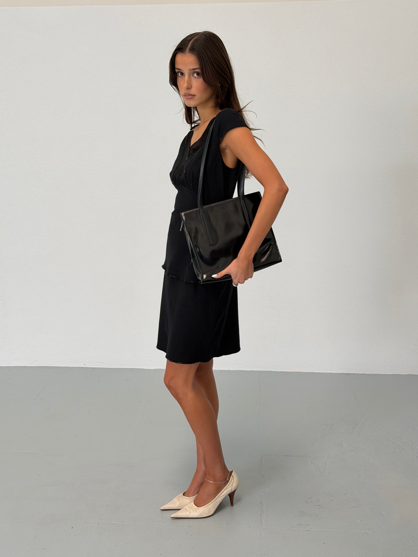 prada 1995 carolyn bessette spazzolato bag