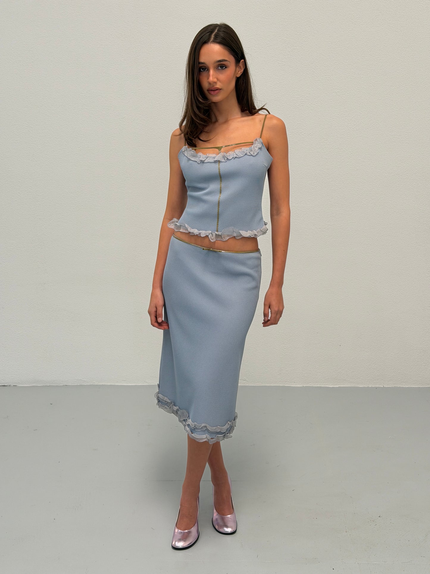 (rare) prada spring summer 2000 two-piece set
