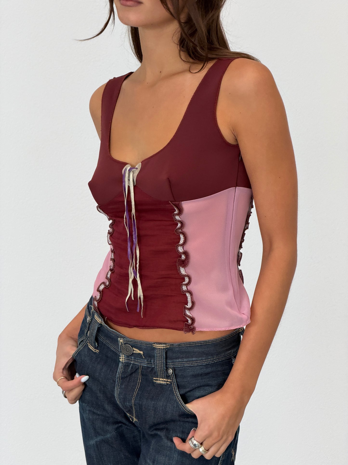 (rare) miu miu fall 1999 butterfly camisole