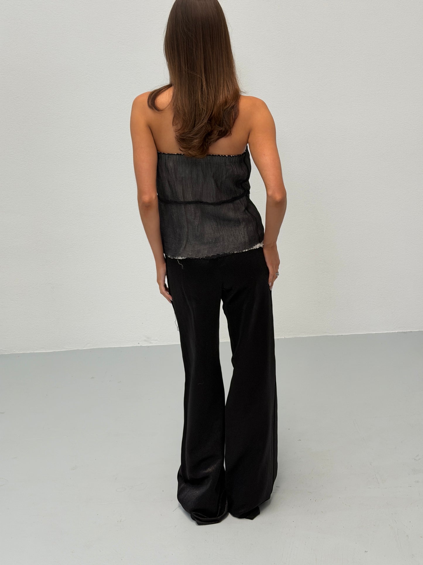 nina ricci 2000s black trousers