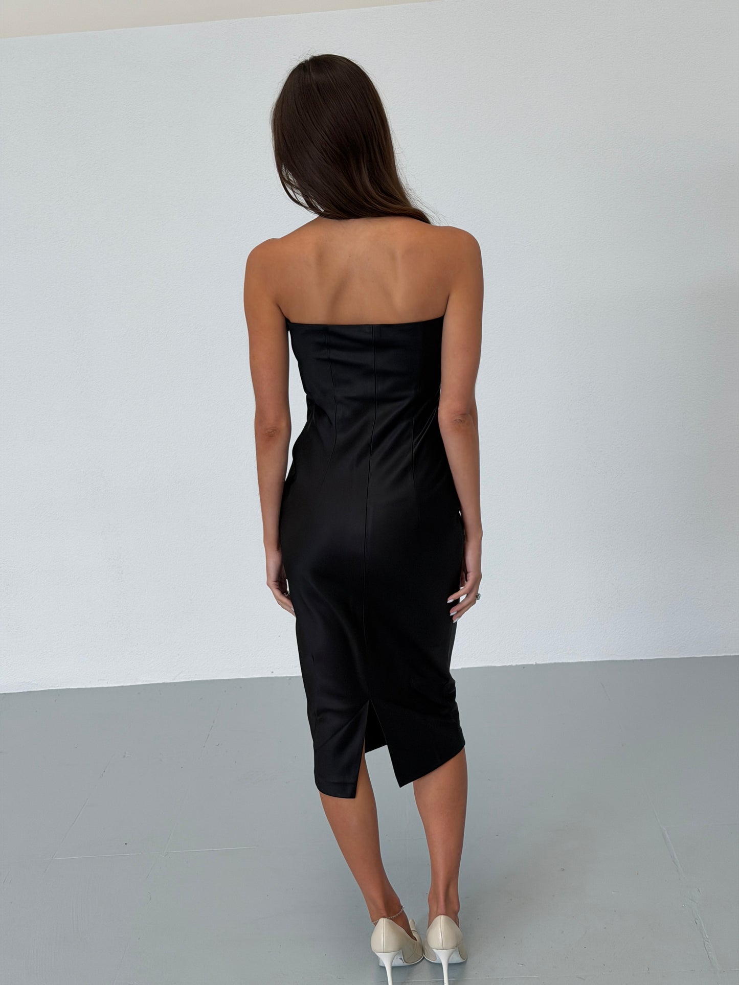 narciso rodriguez 1990s silk dress