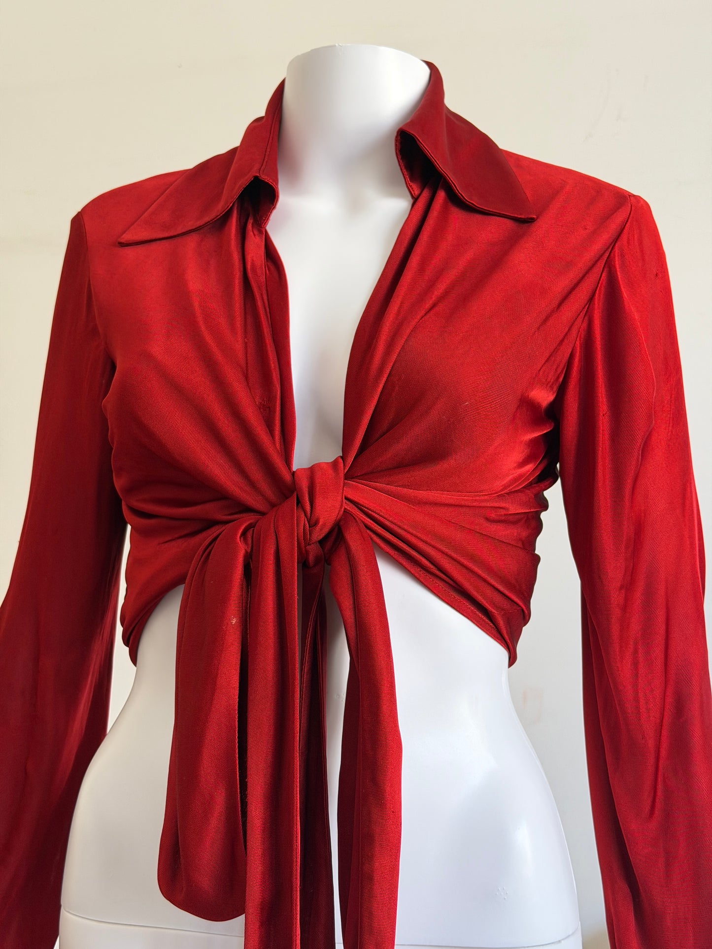 gucci spring summer 1996 wrap top (scarlett)