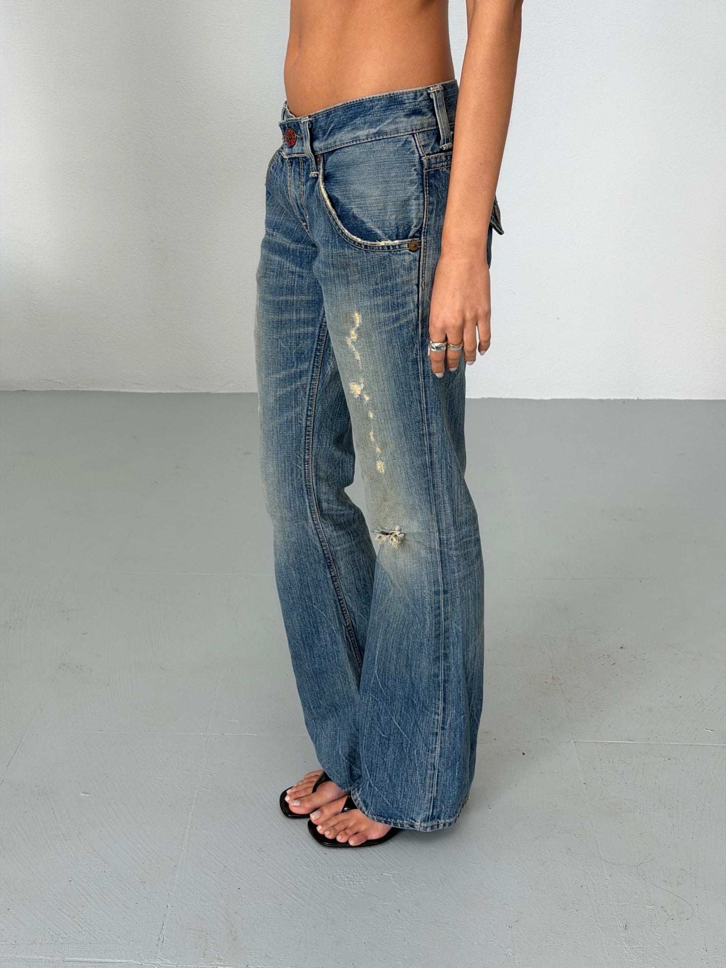 edwin blue chip denim jeans