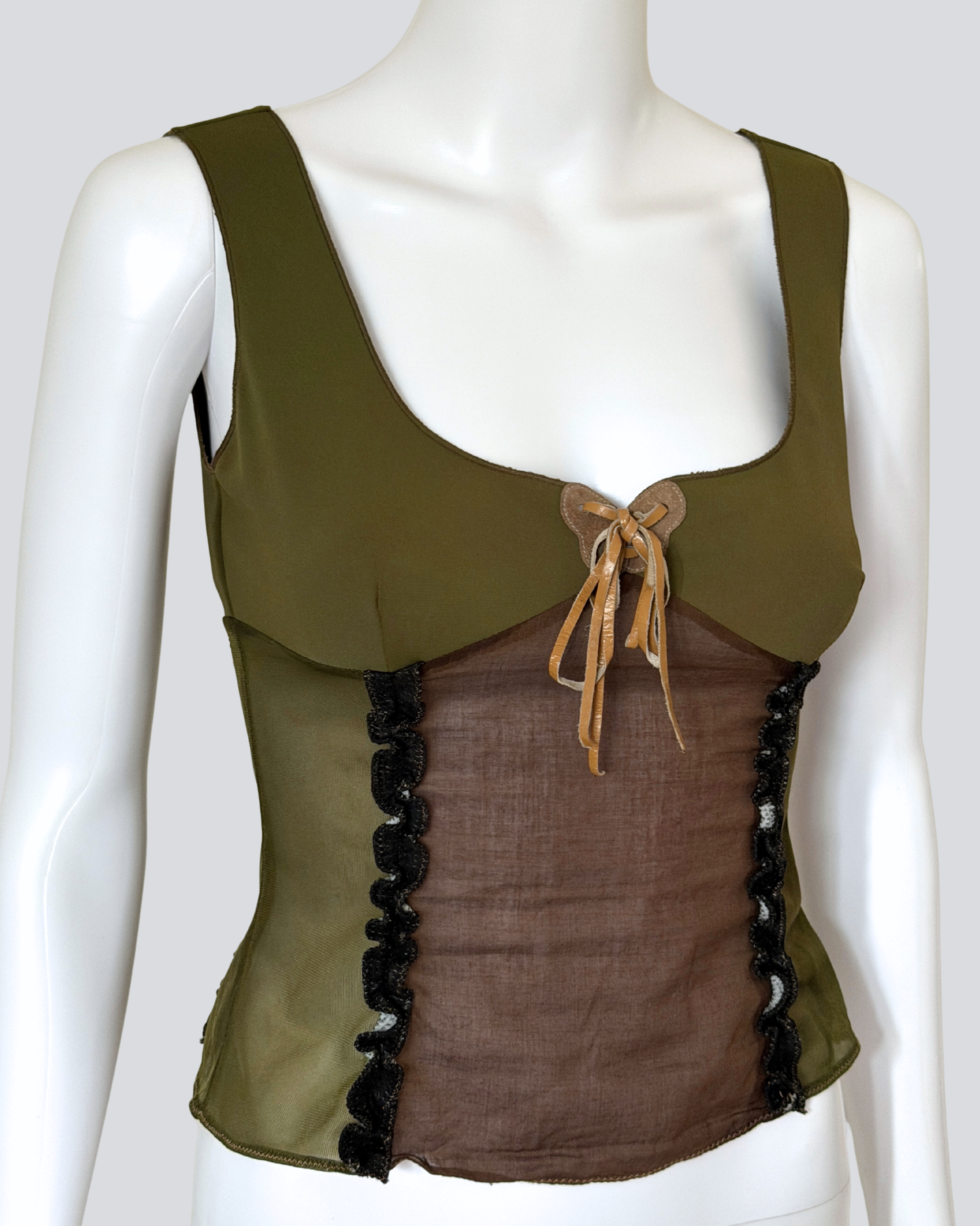 miu miu fall winter 1999 butterfly blouse