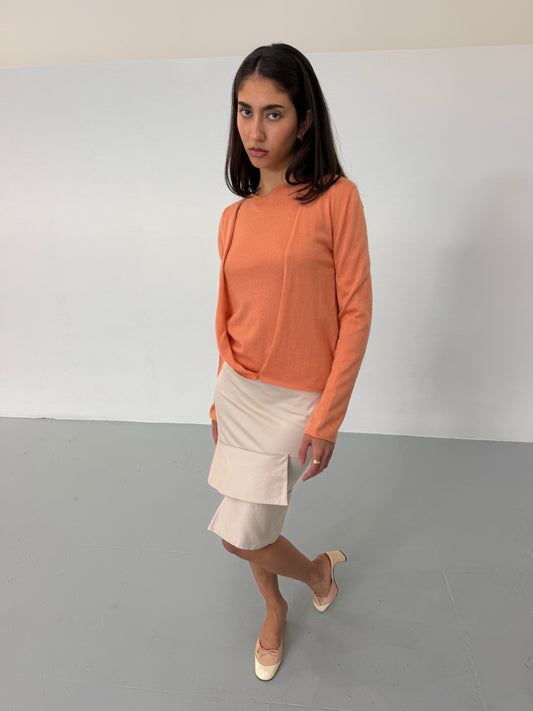chanel spring 1999 salmon pink ensemble