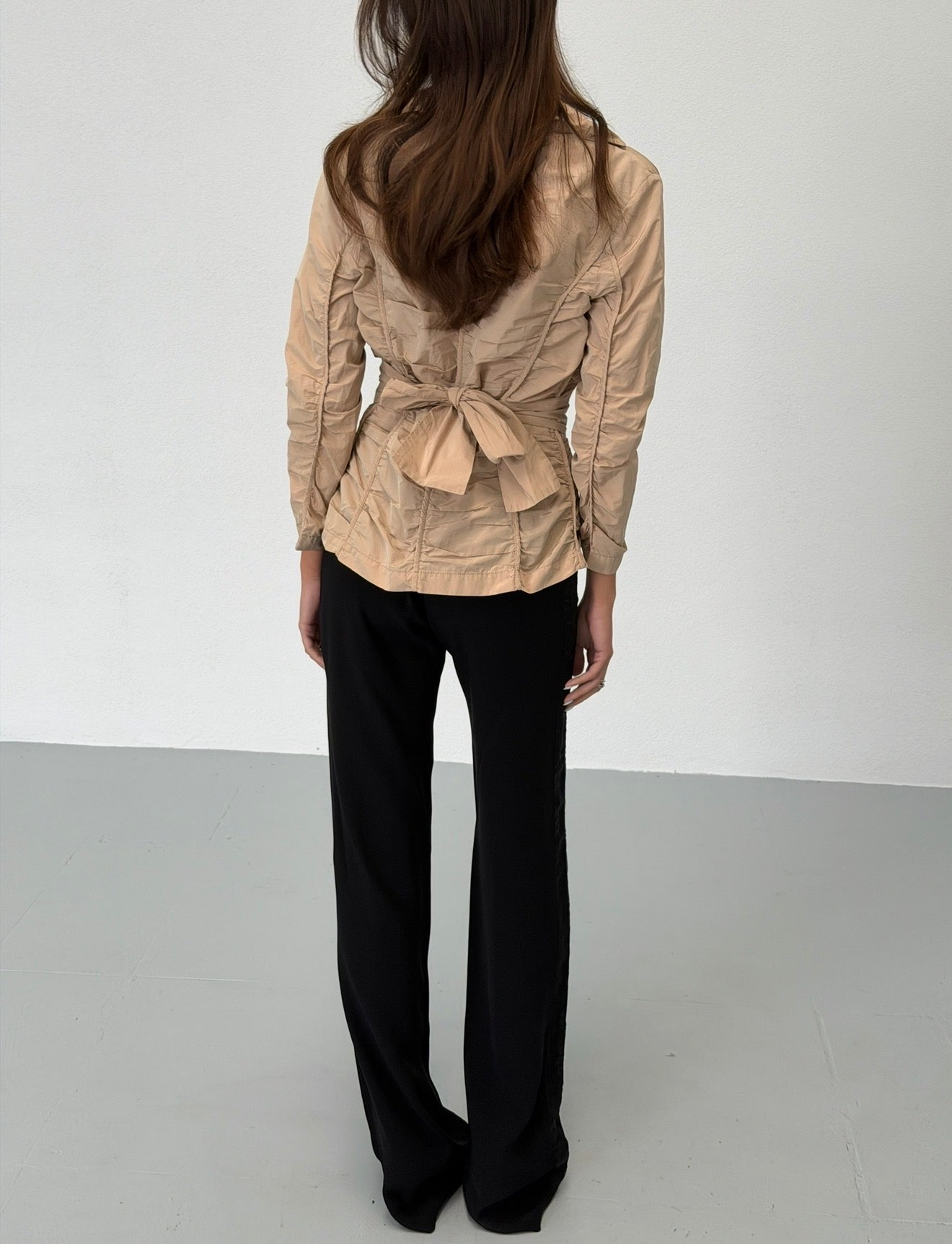 paola frani 2000s gathered jacket