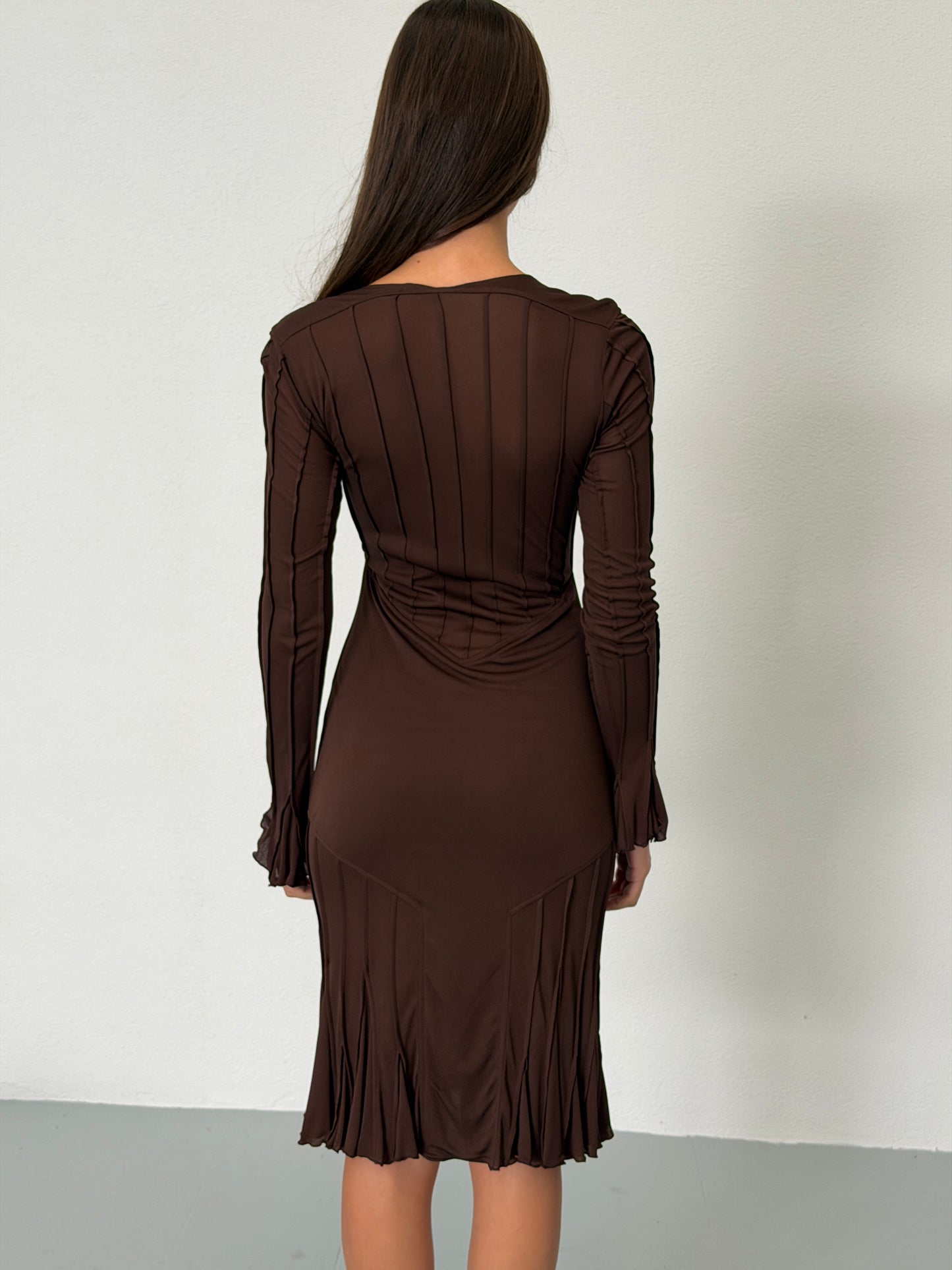 (rare) yves saint laurent spring summer 2003 silk dress