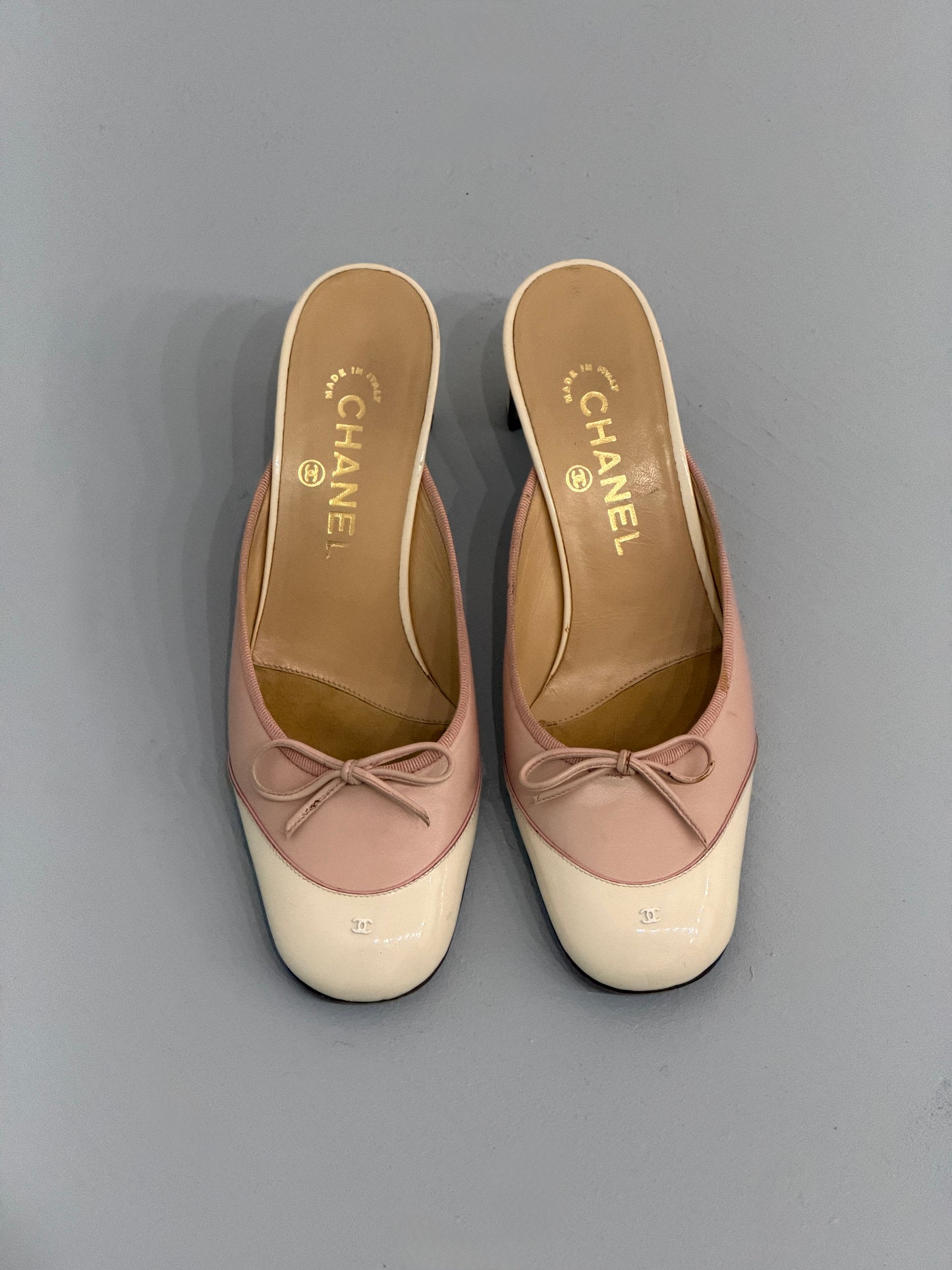 chanel 1990s ballerina heels