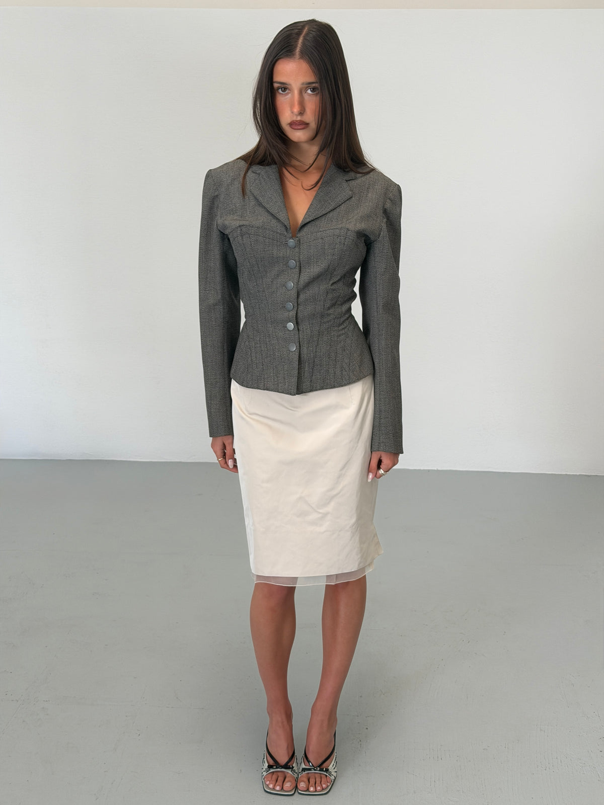(archival) alaïa fall 1987 corset jacket