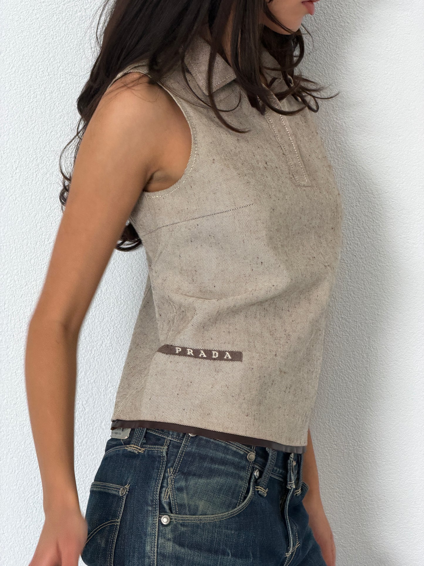 prada spring summer 1999 runway vest