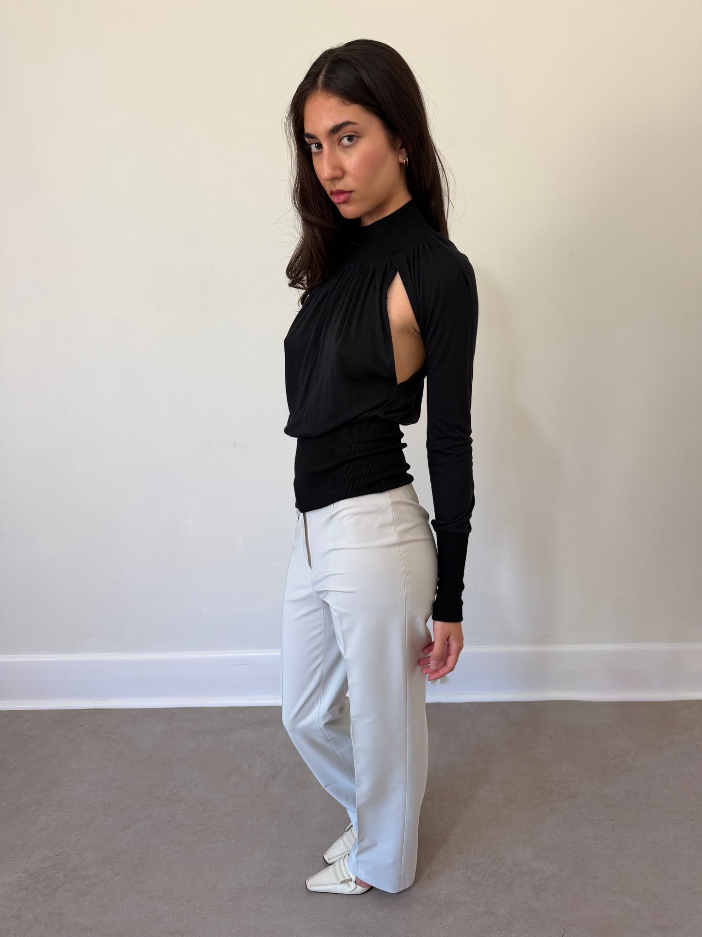 patrizia pepe 1990s cut out top