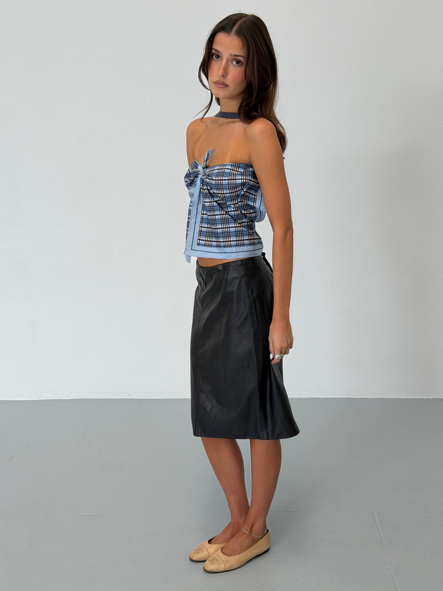 prada spring 2004 scarf top