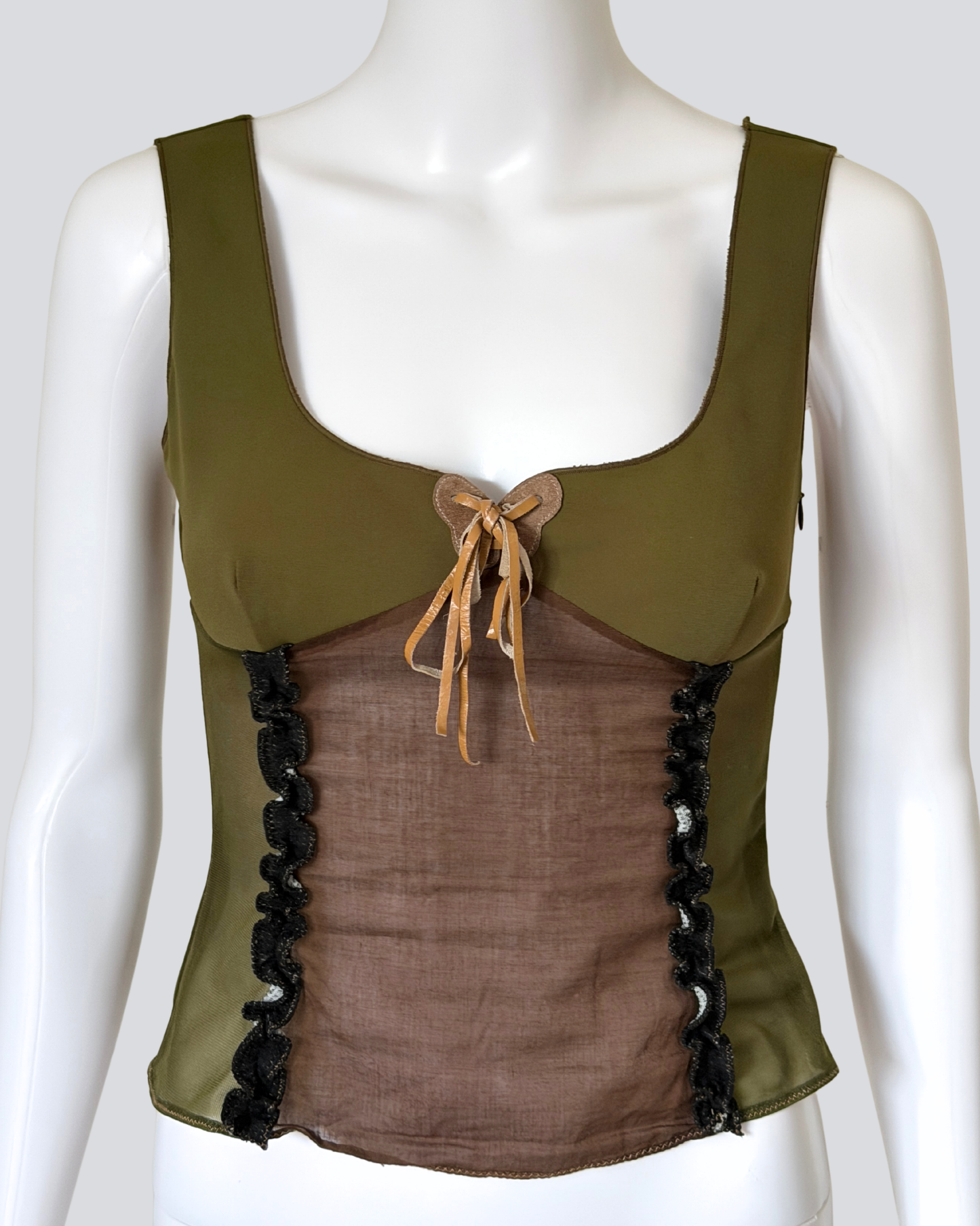 miu miu fall winter 1999 butterfly blouse