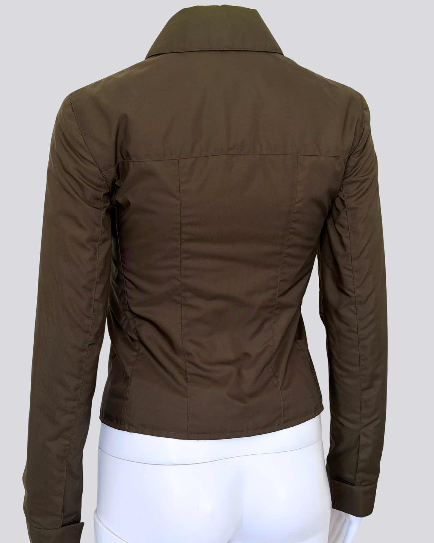 (permanent collection) miu miu fall winter 1999 hidden pocket jacket