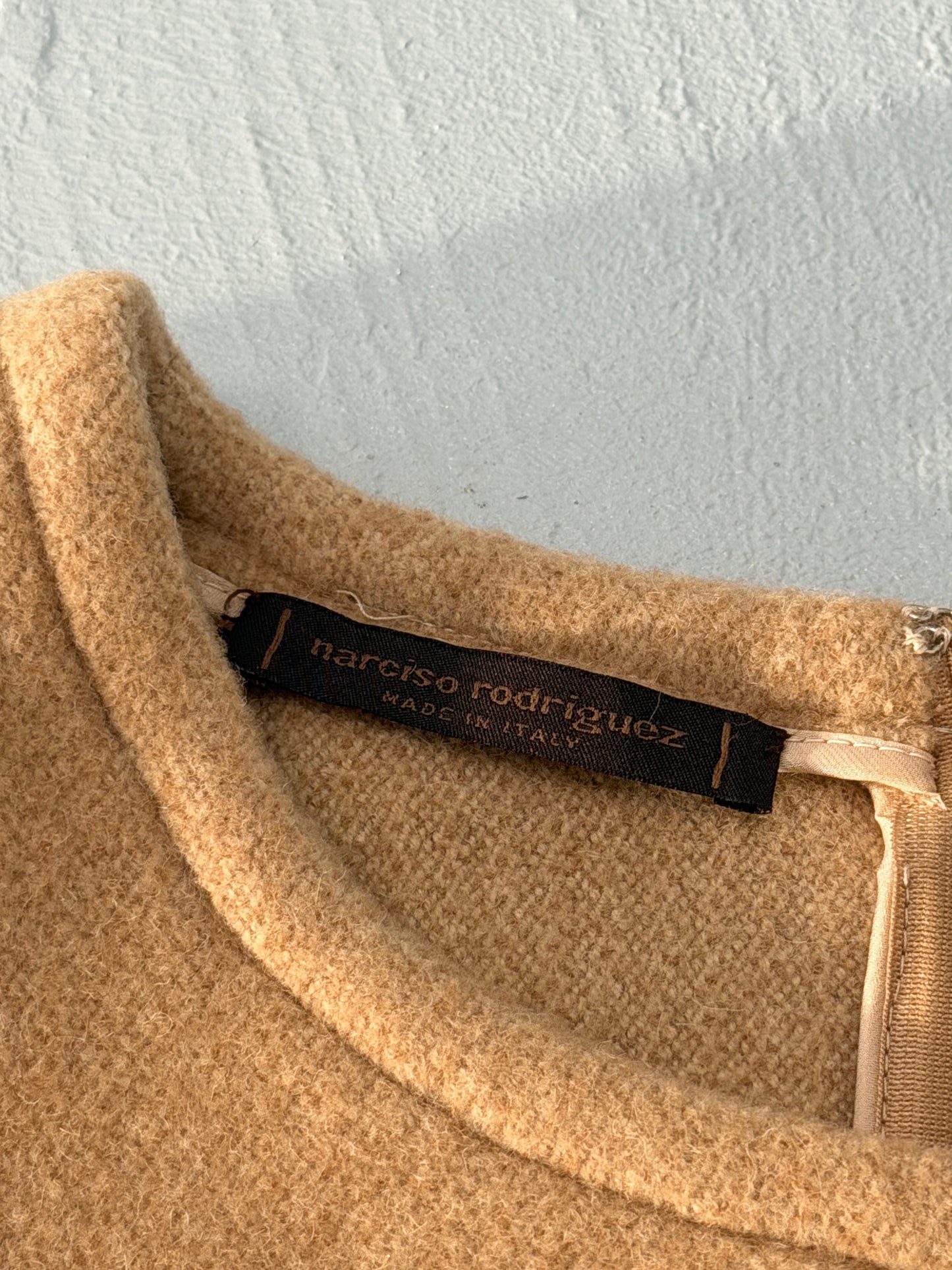 narciso rodriguez 1990s wool set
