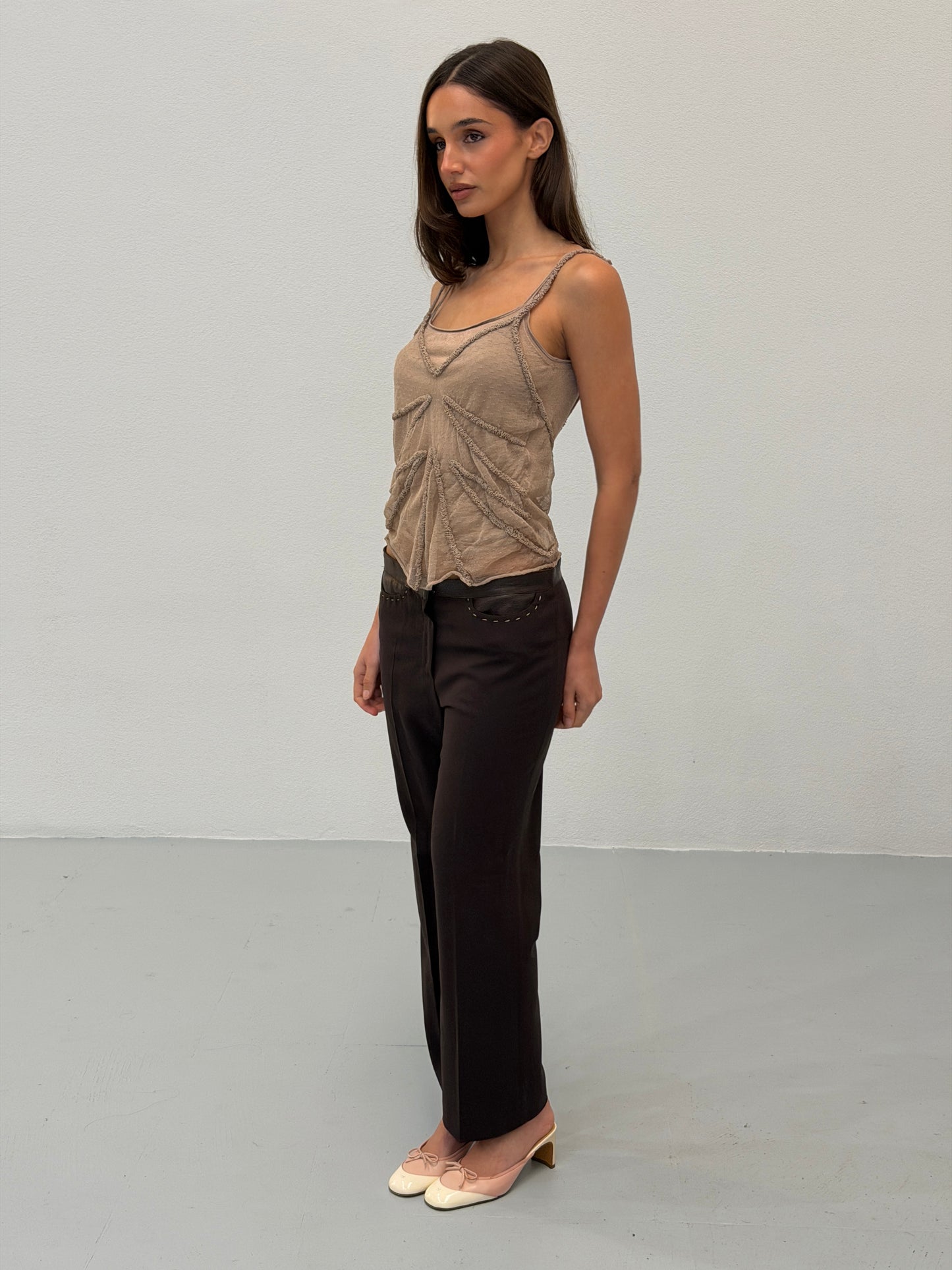 gucci spring summer 2003 by tom ford sheer two piece