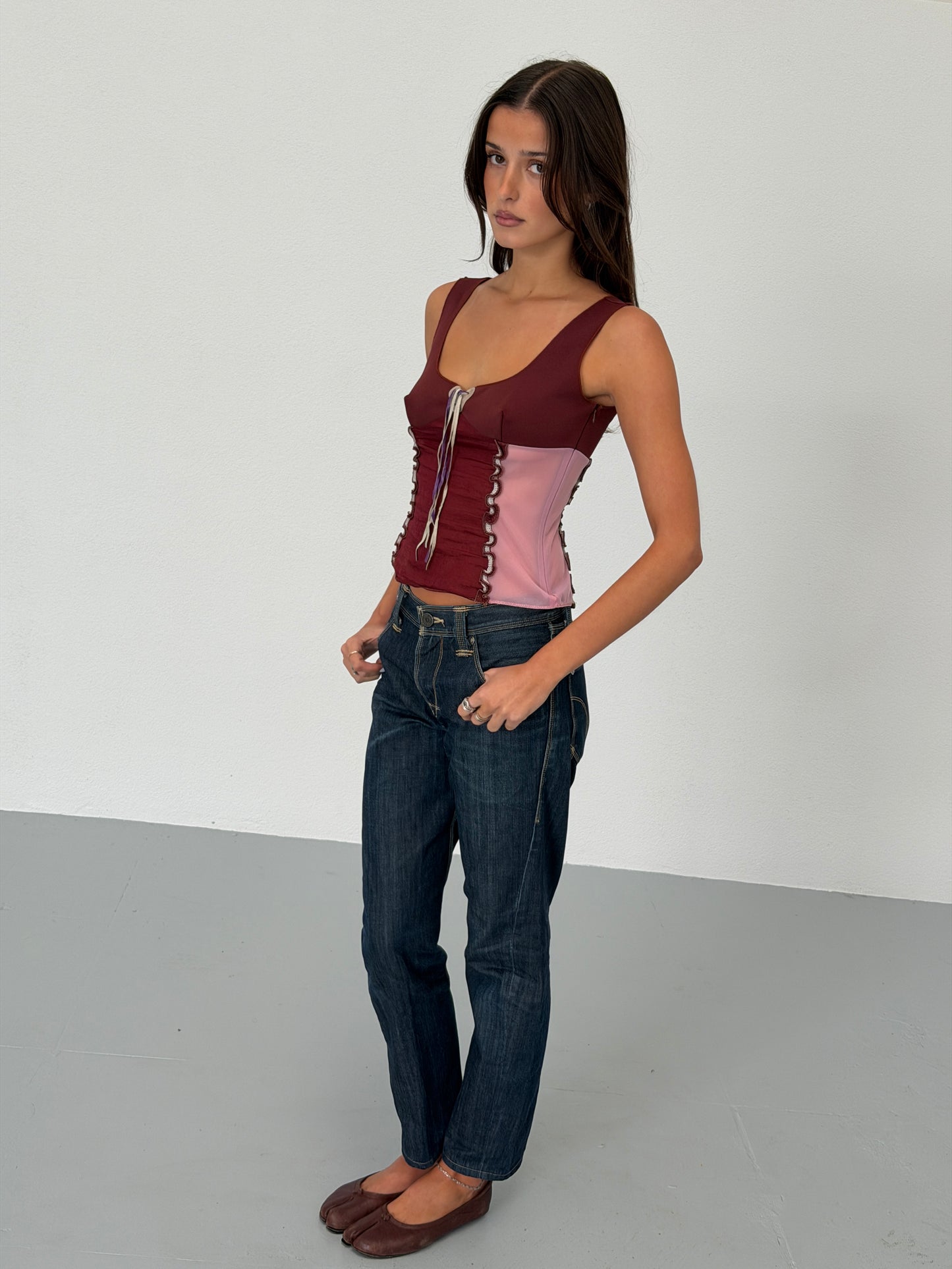 (rare) miu miu fall 1999 butterfly camisole